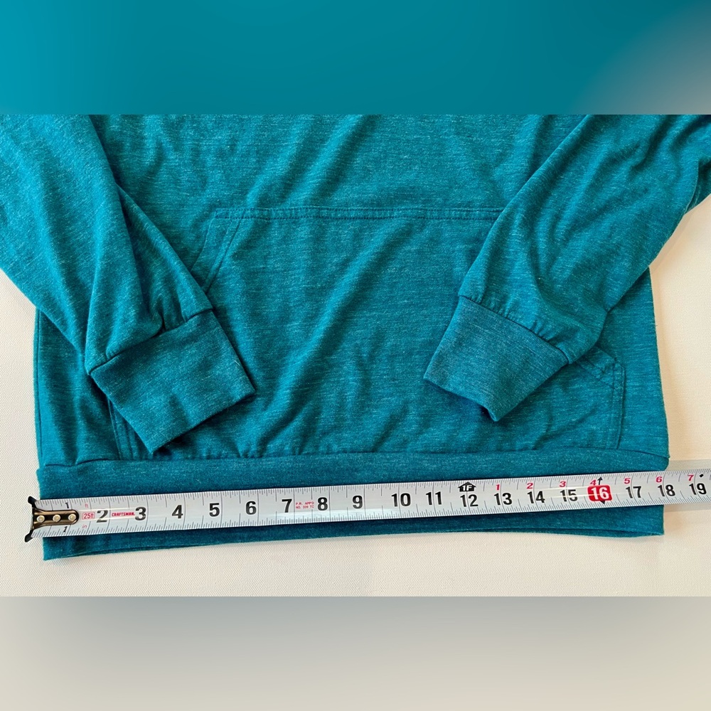 Blue 84 New Orleans Teal NOLA Hoodie Louisiana French Quarter Small Souveniere - Picture 3 of 12